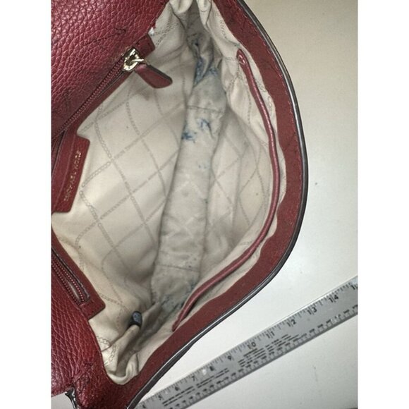 Michael Kors handbag Black Leather/Gold Detail - Picture 11 of 12